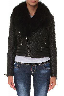 Куртка кожаная Philipp Plein