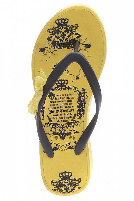 Шлепанцы Juicy Couture