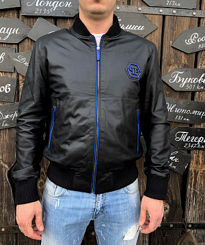 Кожаная куртка Philipp Plein
