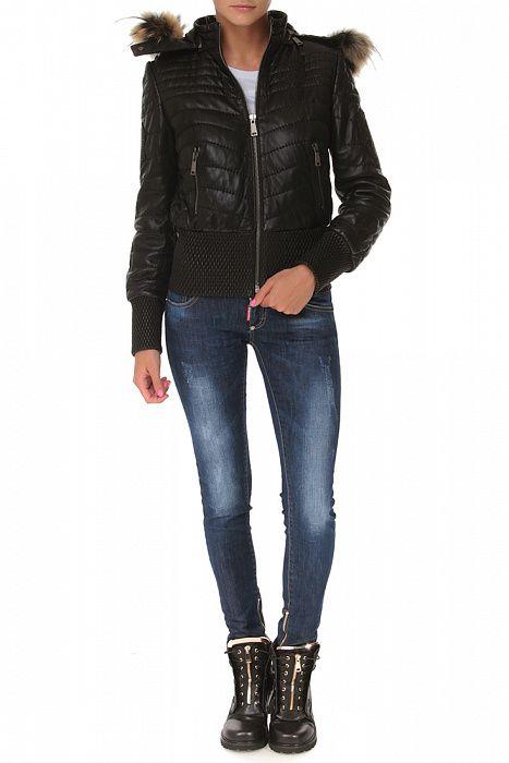 Куртка кожаная Philipp Plein