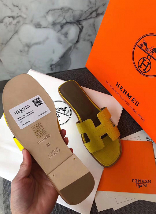 Шлепанцы Hermes