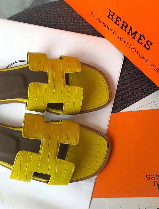 Шлепанцы Hermes